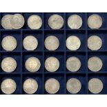 A good collection of One Anna coins. 1835 - 1944,