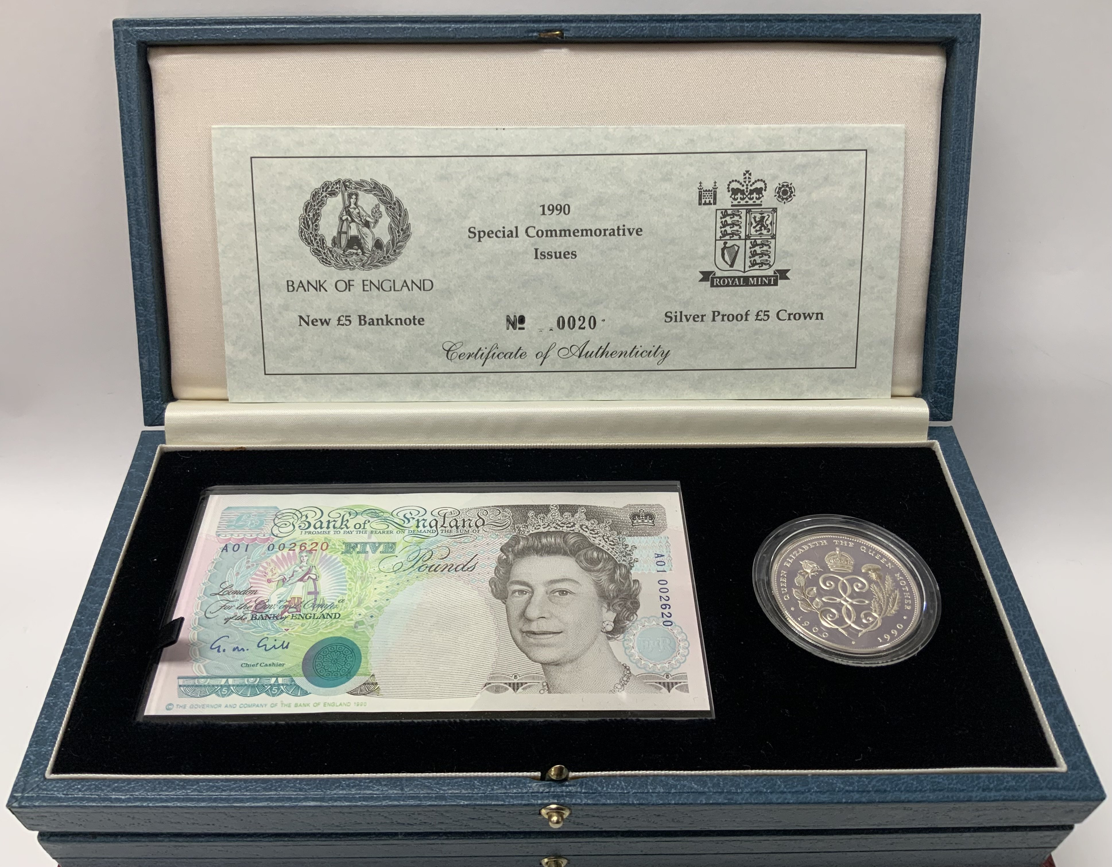 Royal Mint issue 1994 cased commemorative Bank of - Image 3 of 3