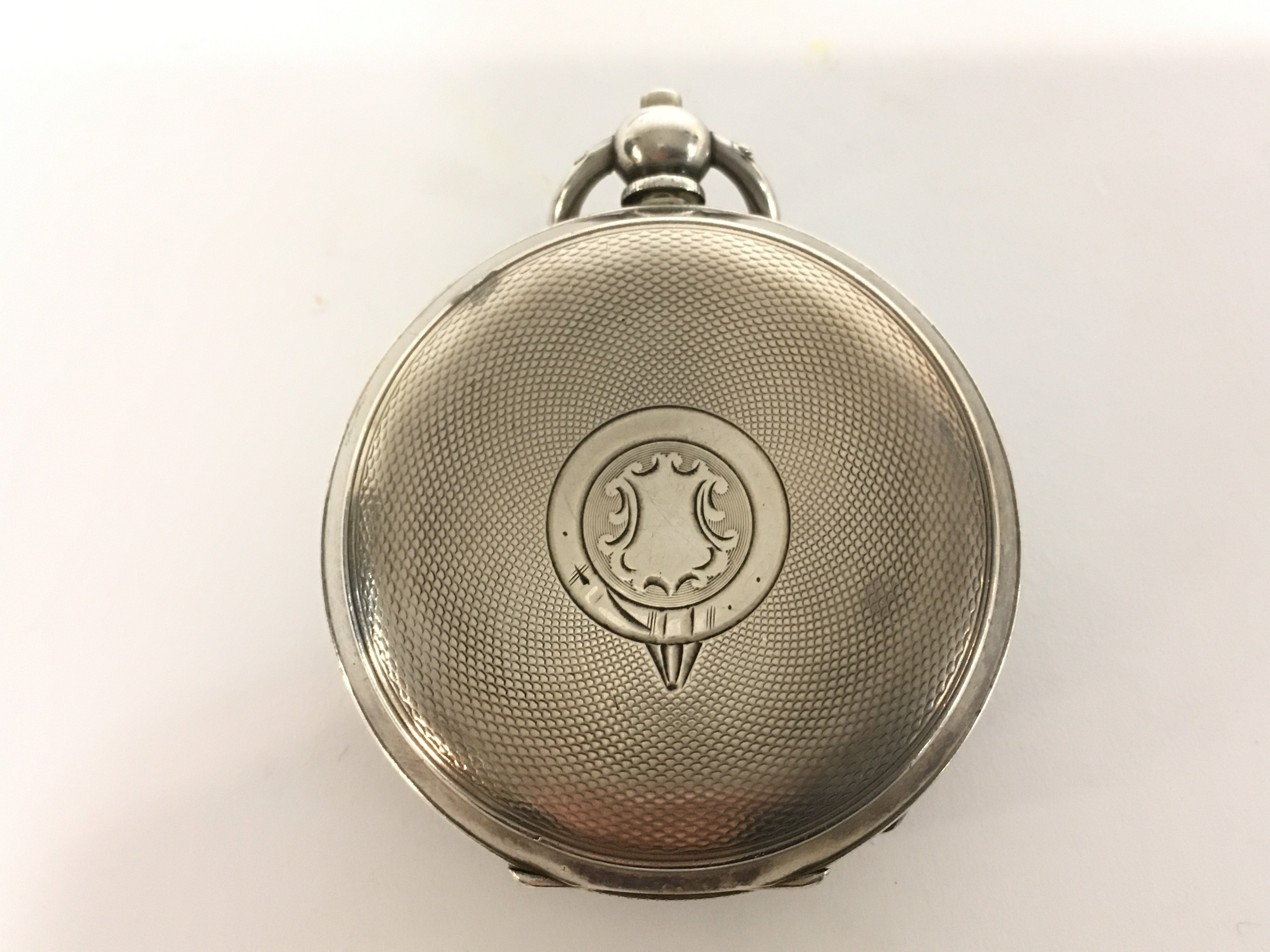 A quality silver hallmarked cased A. Yewdall pocke - Image 4 of 5