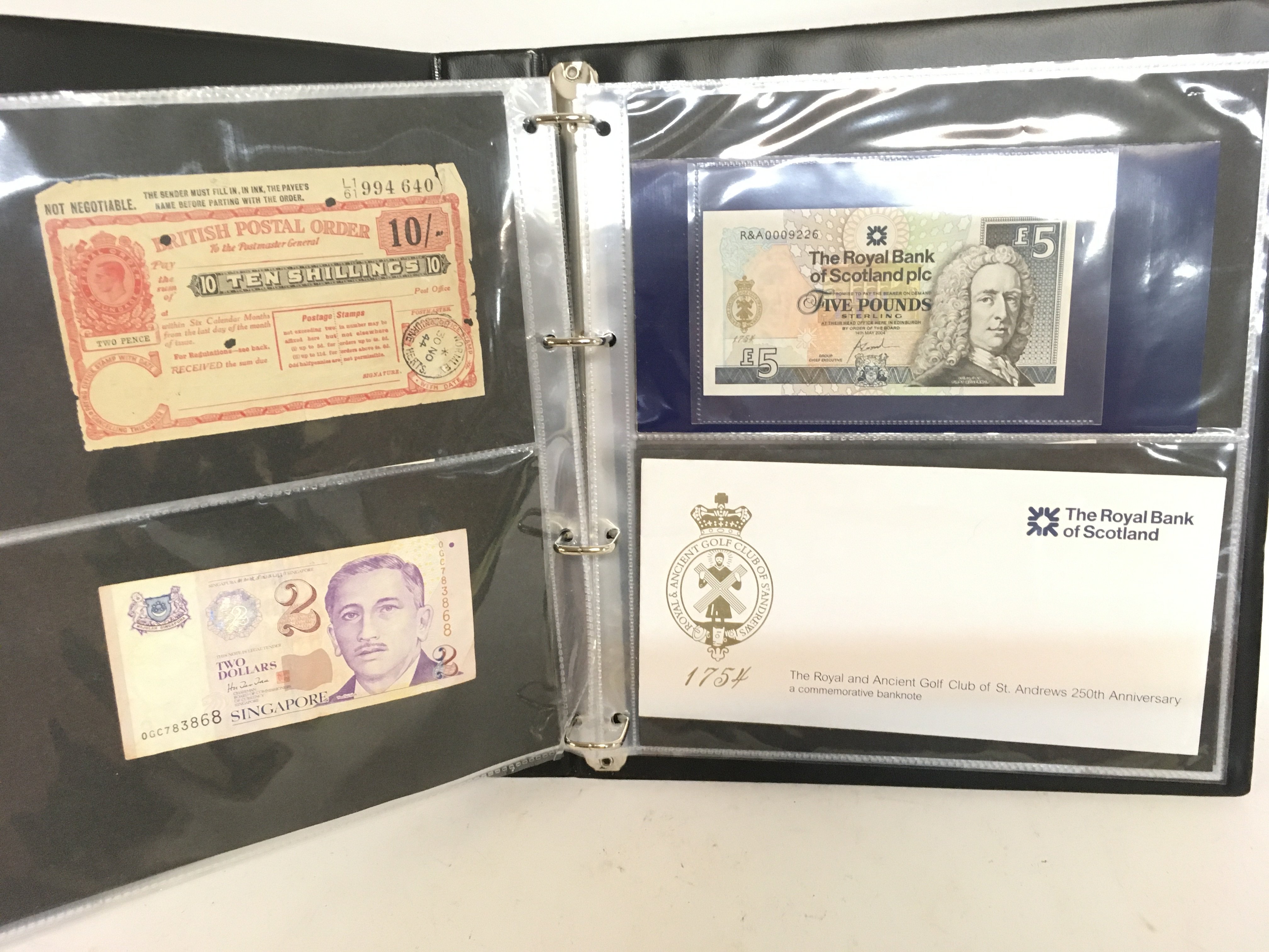 A collection of world bank notes including Hong Ko - Image 10 of 13