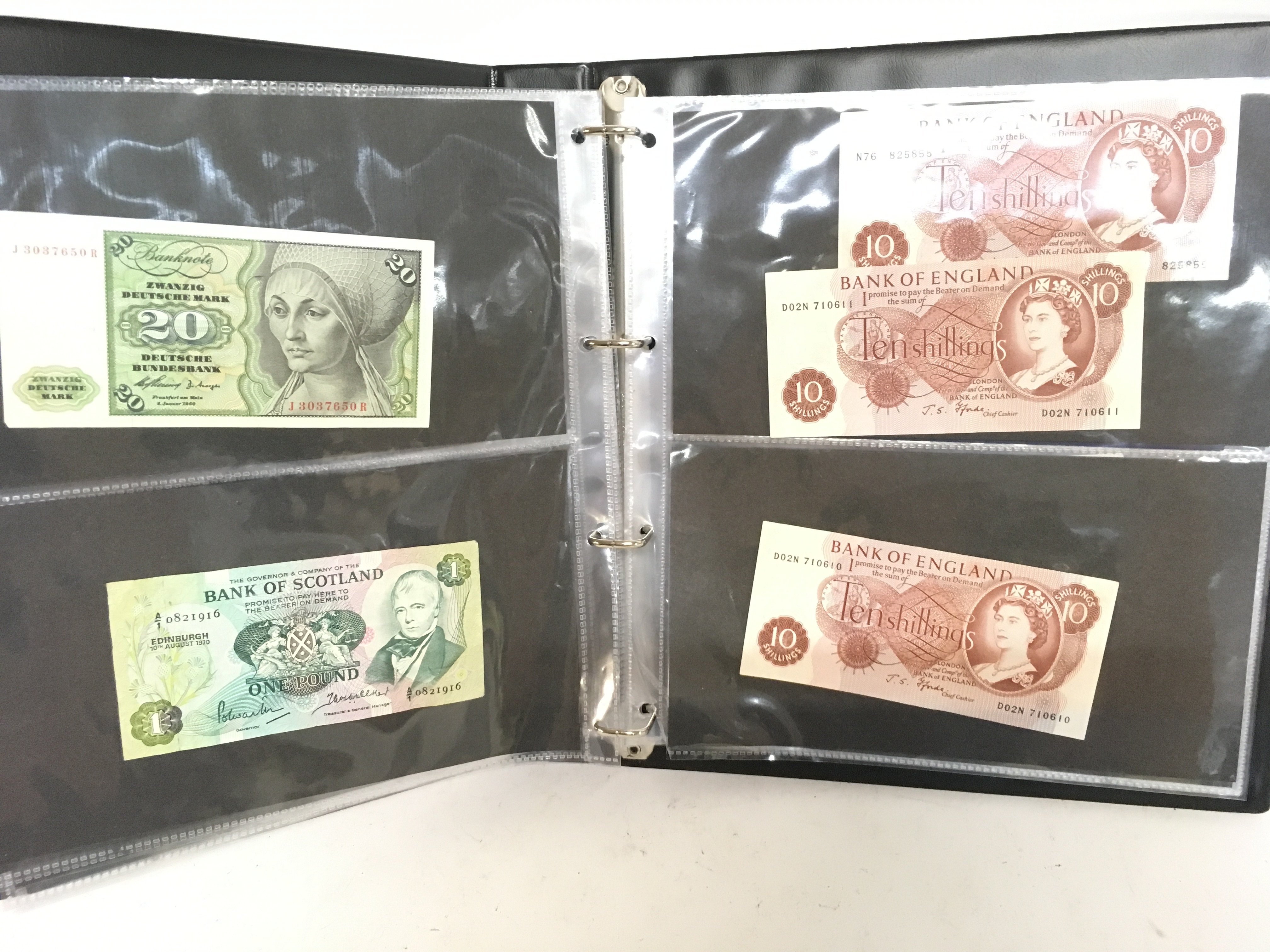 A collection of world bank notes including Hong Ko - Image 9 of 13