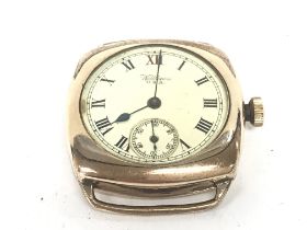 A vintage Whitham watch without strap. Approx 30mm