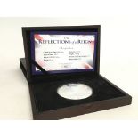 A limited edition cased 5oz 10 pound silver proof