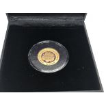 A 1/4oz gold proof Queen Elizabeth II 95th birthda