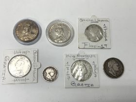 Collection of British coinage to include 1889, 189