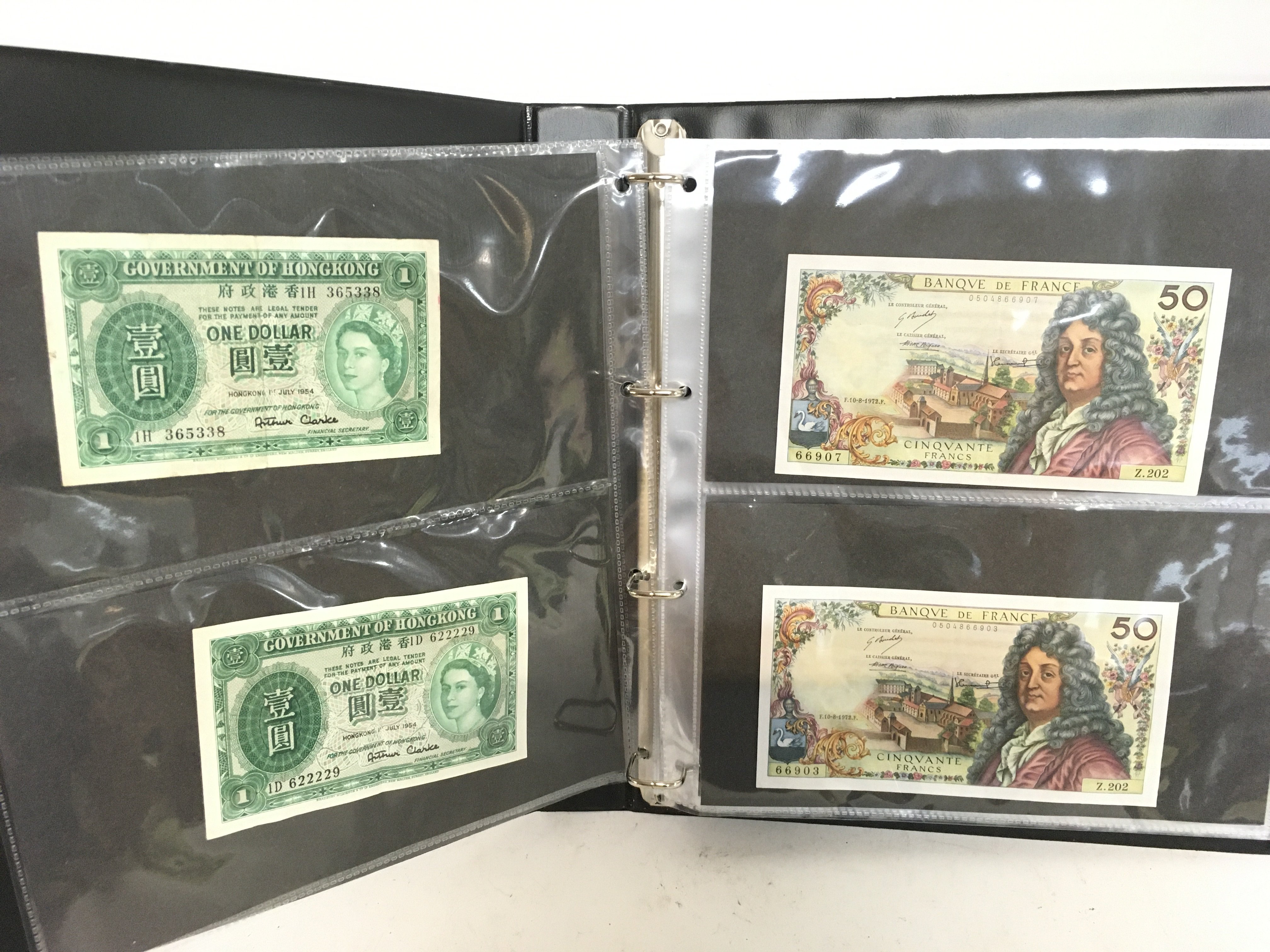 A collection of world bank notes including Hong Ko - Image 3 of 13