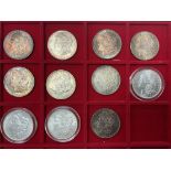11 Morgan silver dollars. To include 1886, 1878(S)