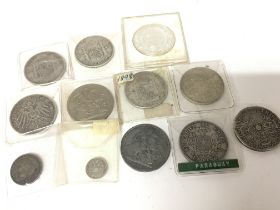 A collection of interesting silver crowns from Ger