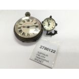 Pocket watch and fob globe watch. Postage category