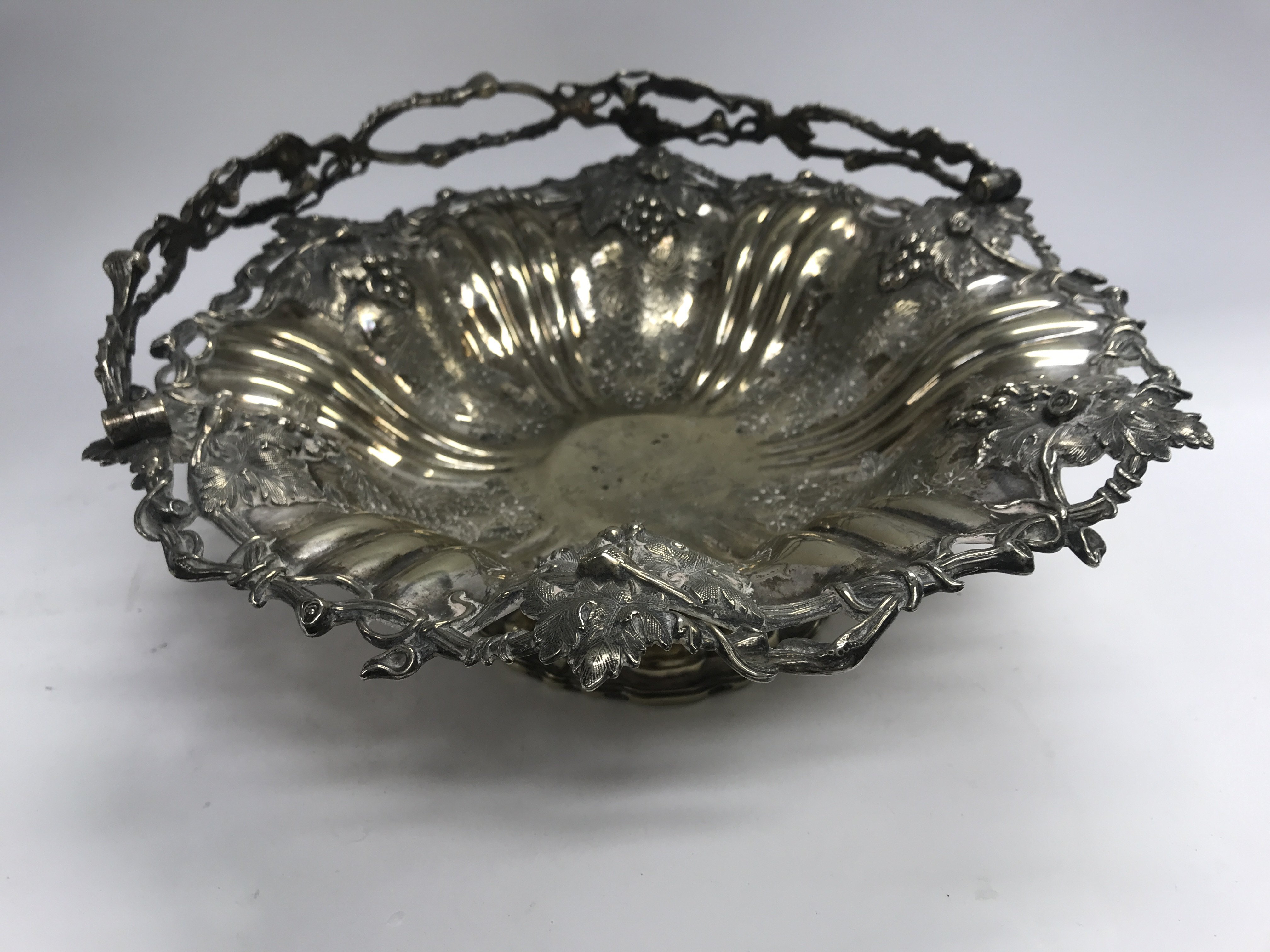 Three silver plated baskets. - Image 2 of 2