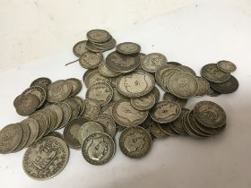 A collection of used circulated Edward VII George