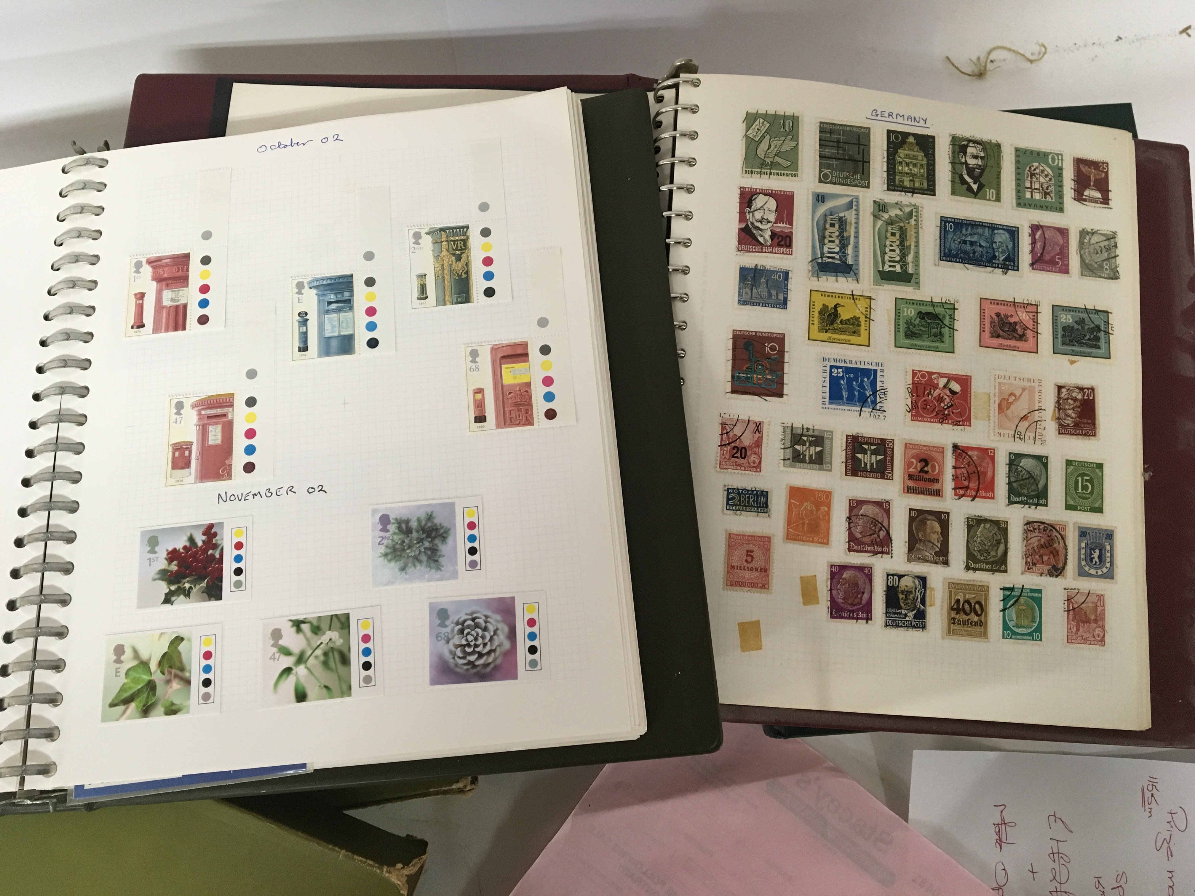 A collection of stamp albums British and world sta