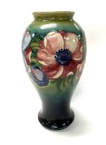 A large 20th Century Moorcroft vase in anemone pat