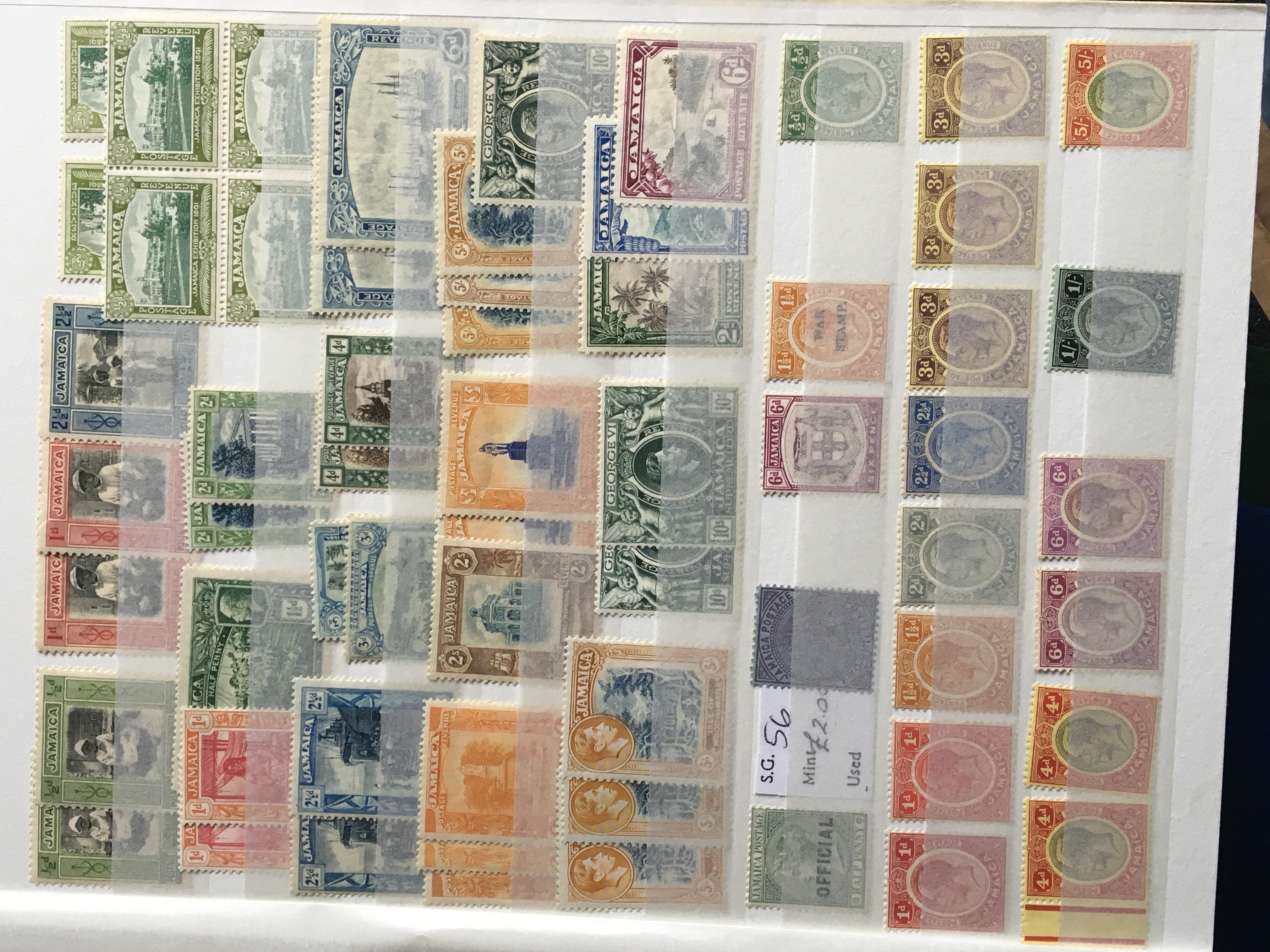 Six albums of stamps including an album of Egyptia - Image 5 of 6