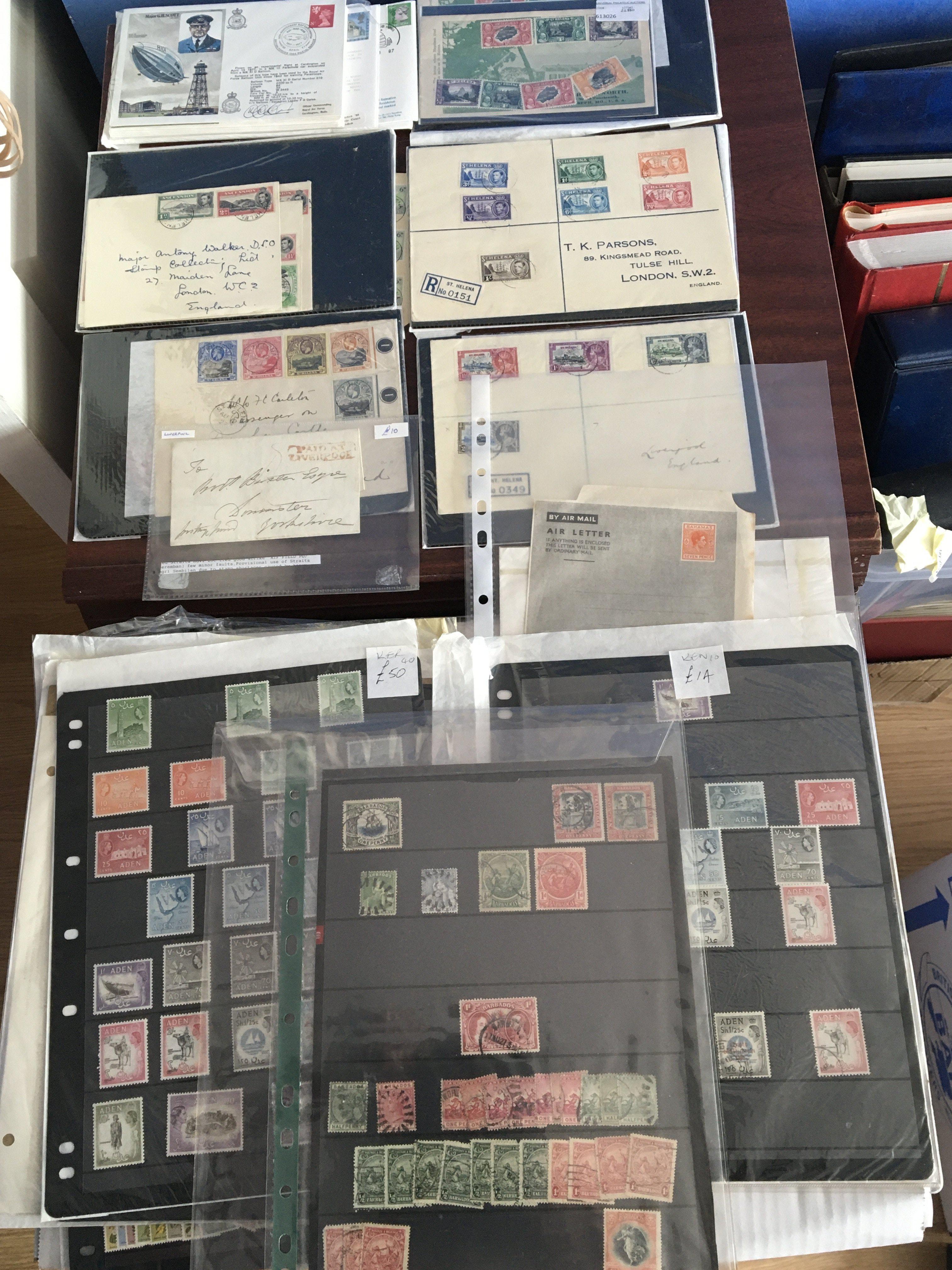 A collection of well presented world stamps and si