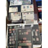 A collection of well presented world stamps and si