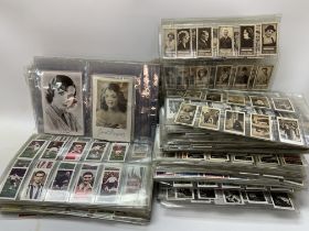 An extremely large collection of cigarette cards t