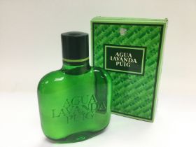 A boxed 400ml aftershave, Agua Lavanda Puig. Shipp