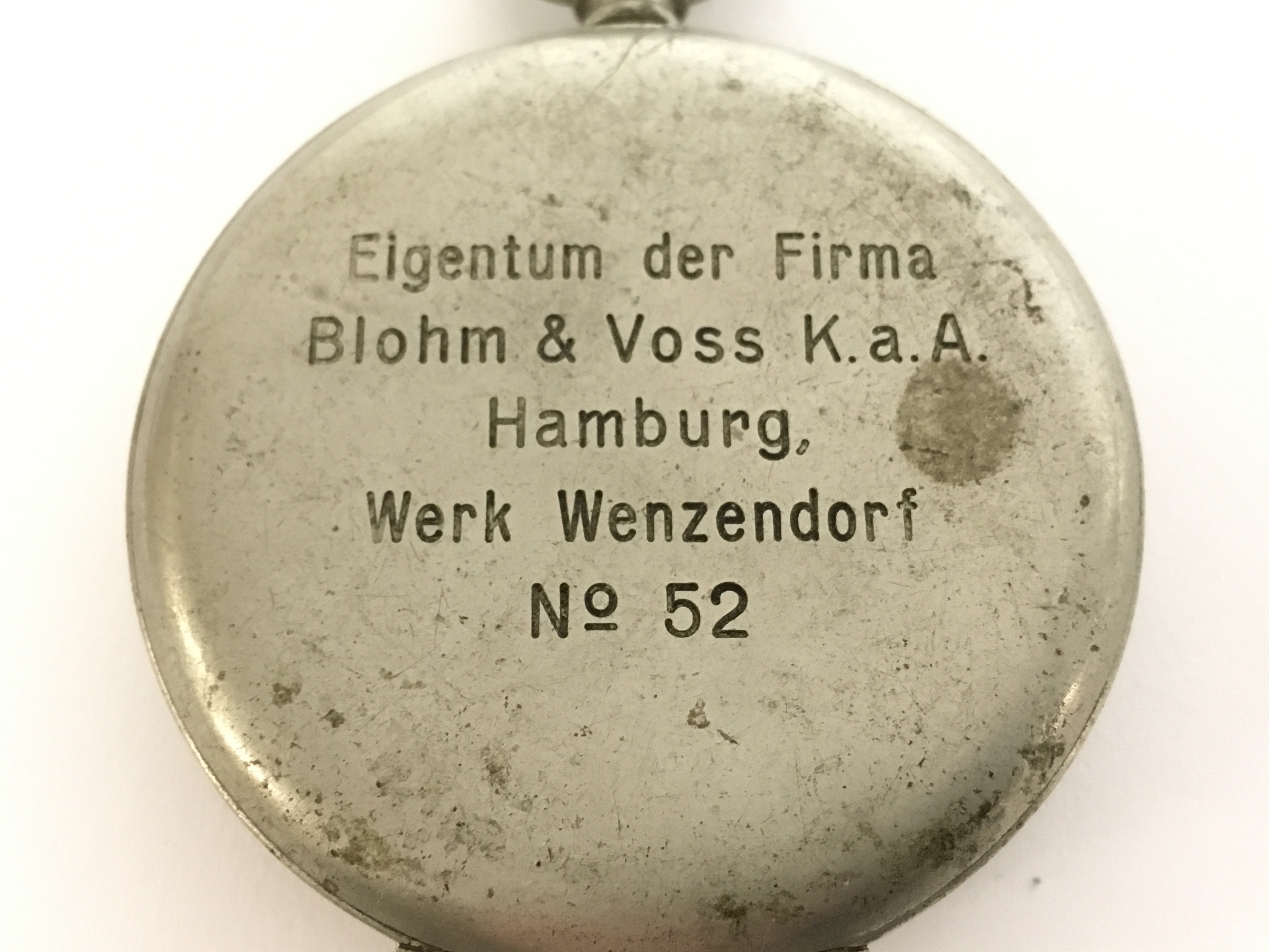 A German Military stop watch, F.L. LOBNER BERLIN. - Image 3 of 3
