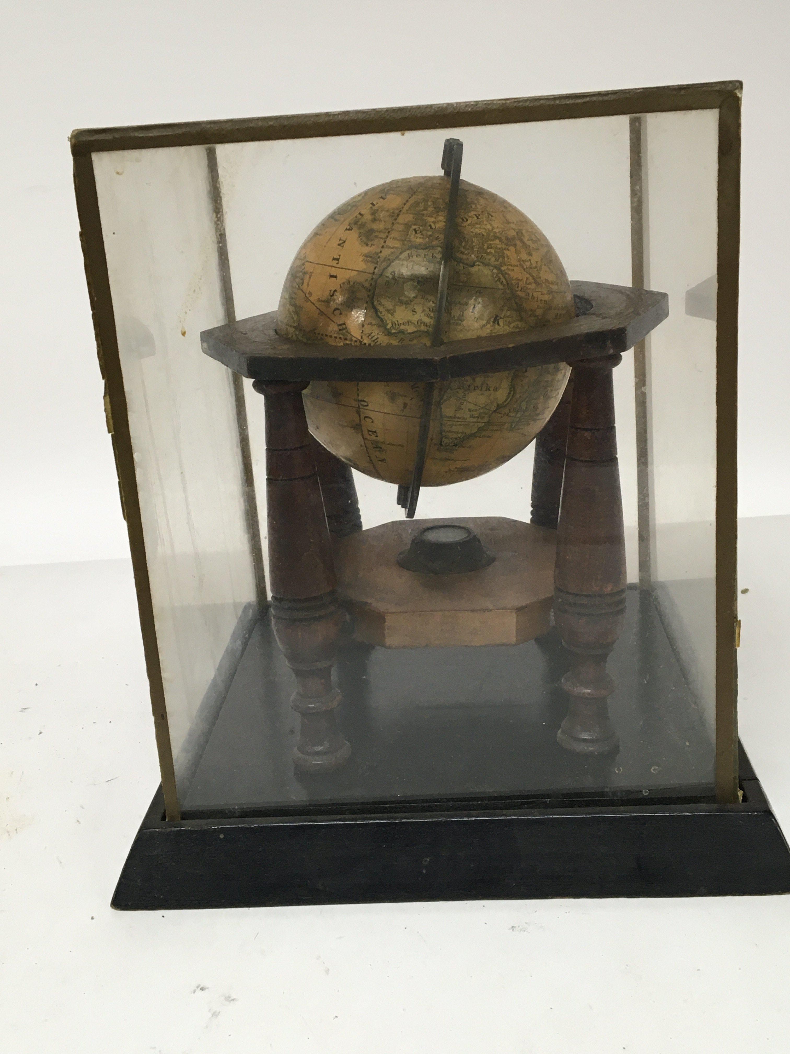 A 19th Terrestrial Globe 4inch set in a measured b - Bild 5 aus 5