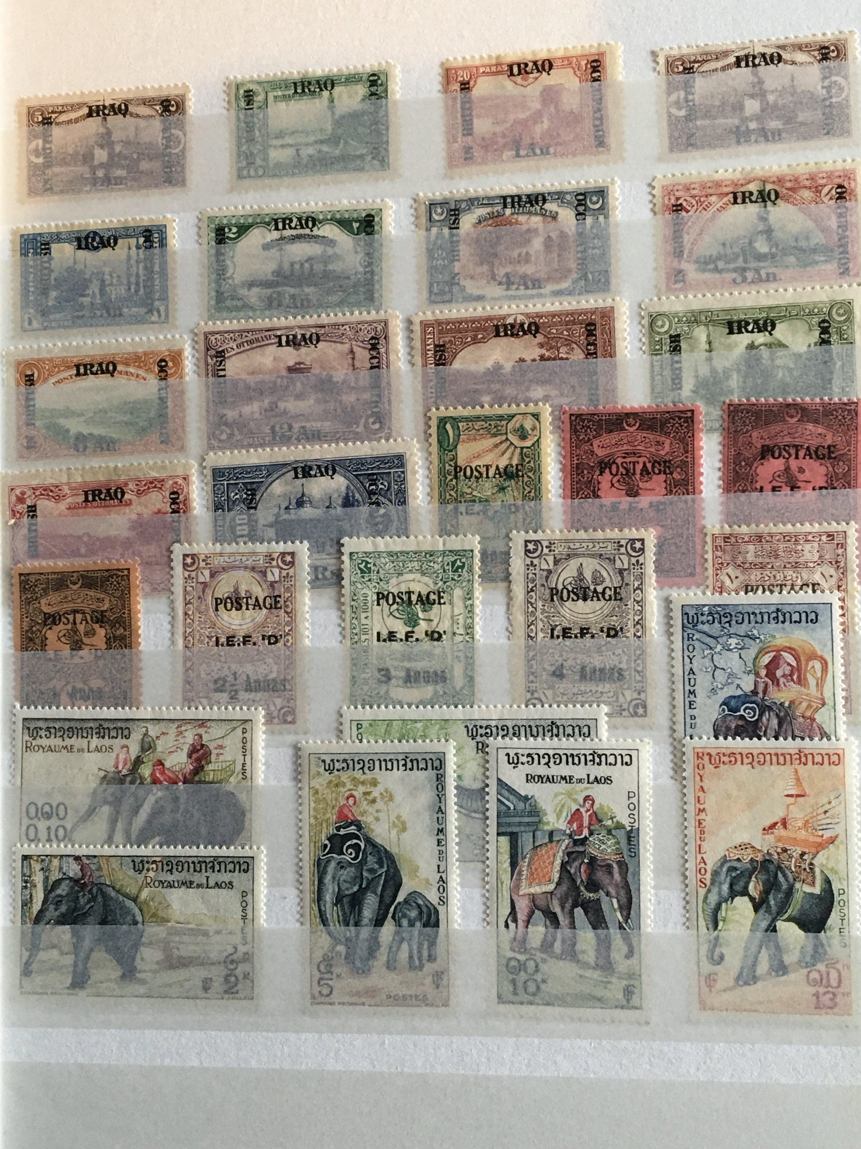 Six albums of stamps including an album of Egyptia - Image 4 of 6