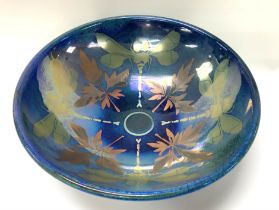 A Jonathan Chiswell-Jones lustre porcelain bowl, d