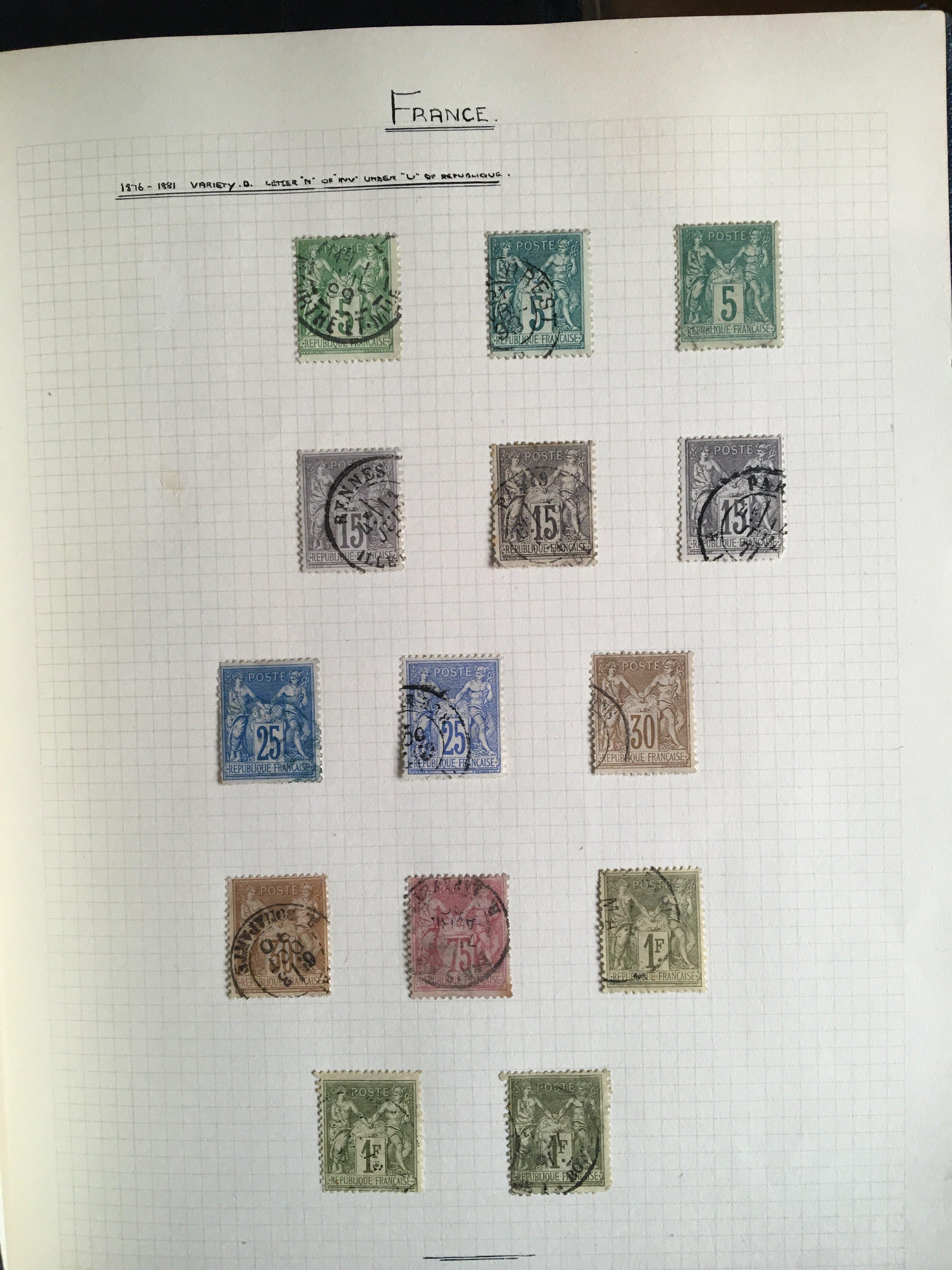 A collection of eleven stamp albums. An album cont - Image 2 of 6