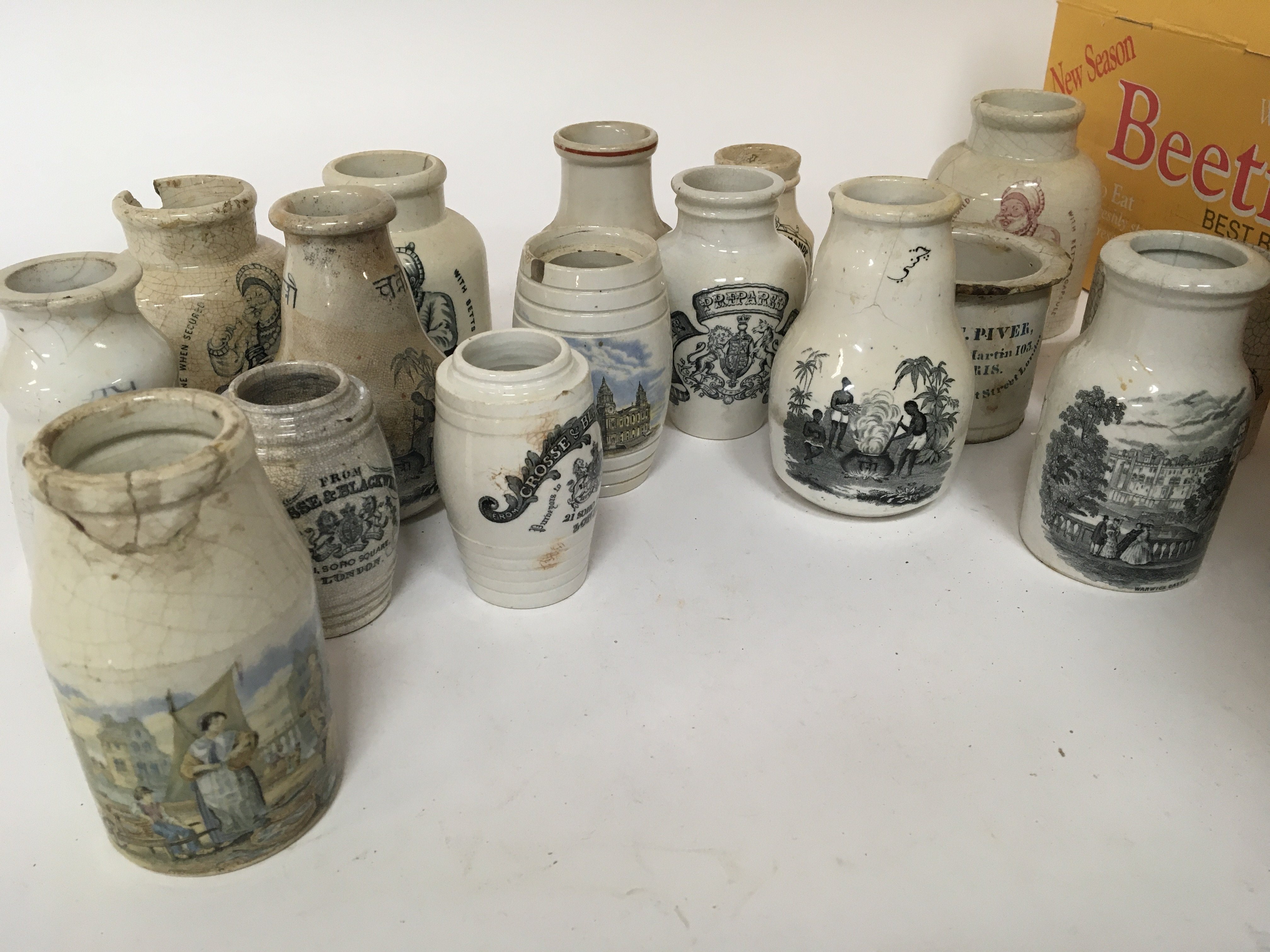 A good collection of Victorian white glazed stonew - Image 4 of 4