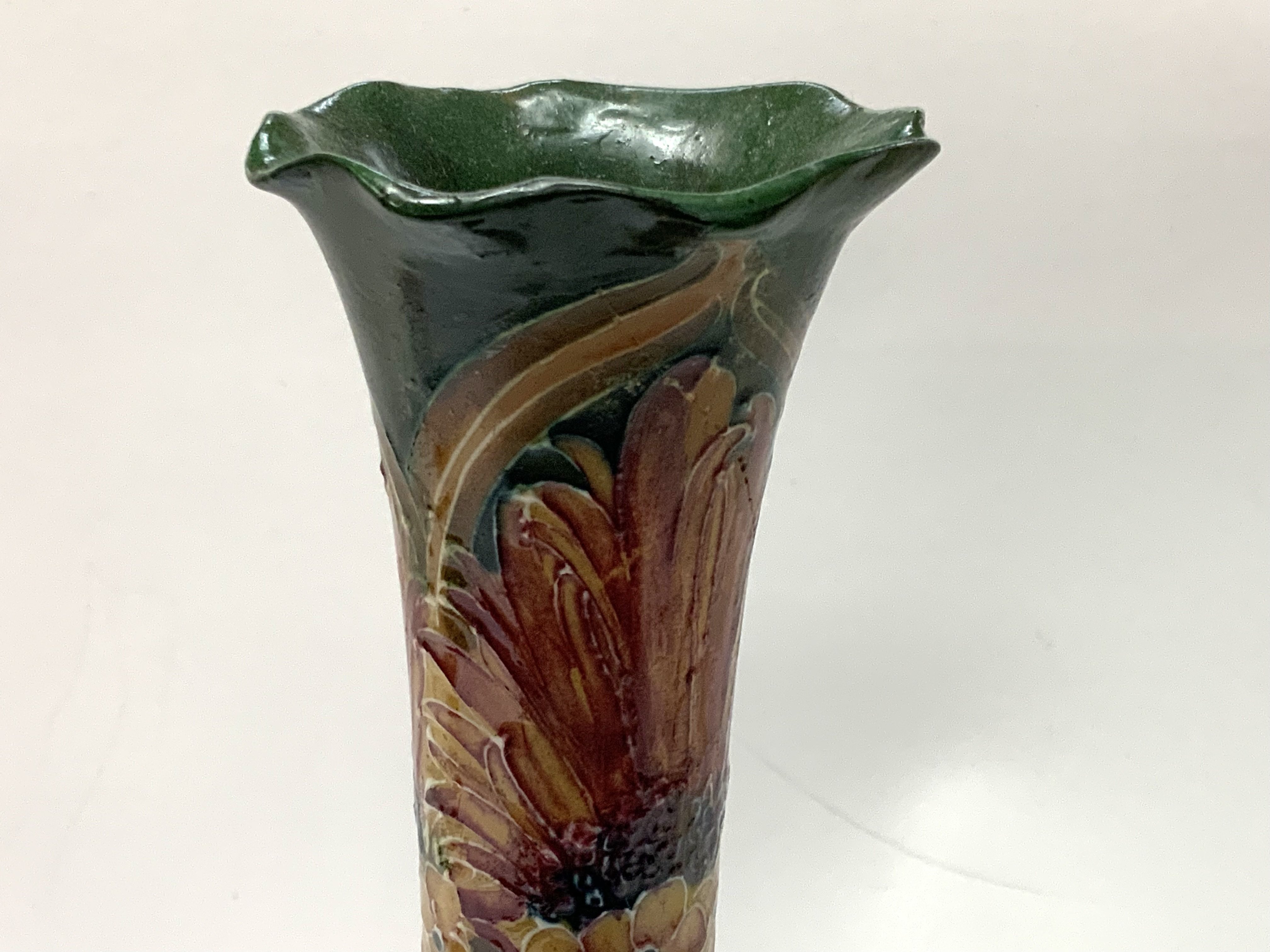 A Moorcroft Cornflower vase, C.1912, signed W.Moor - Image 3 of 3