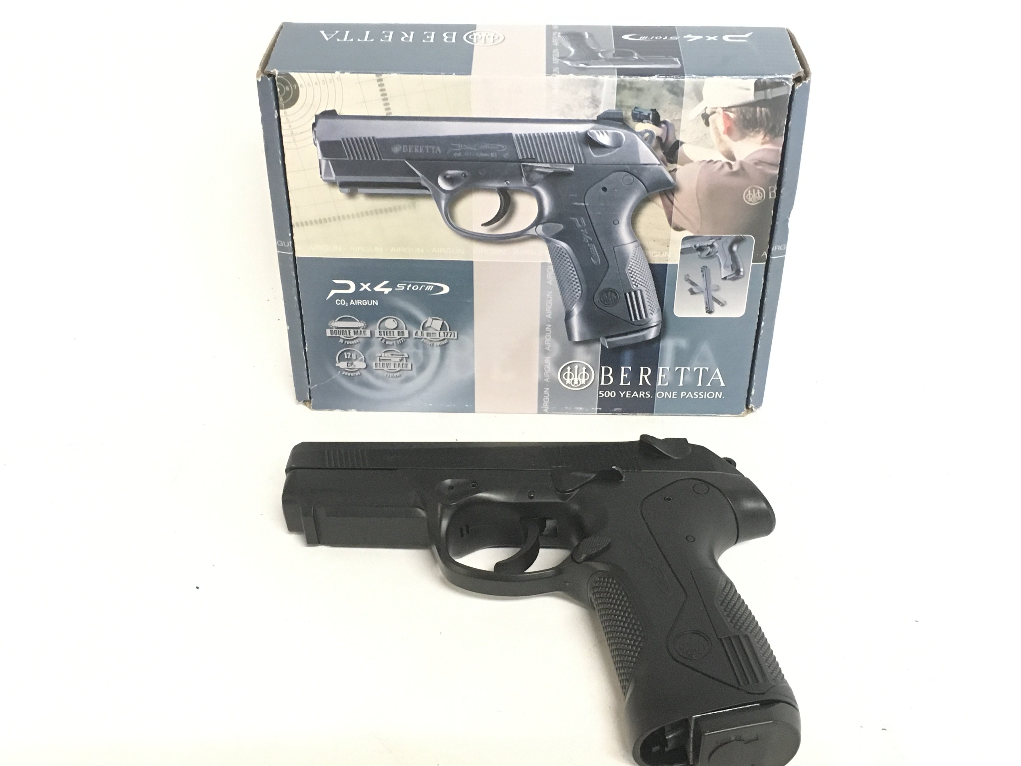 A boxed Beretta Px4 storm Co2 air gun. This lot ca