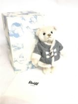 A boxed Steiff limited edition Duffle bear with Ce