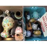 A collection of items including a vintage London b