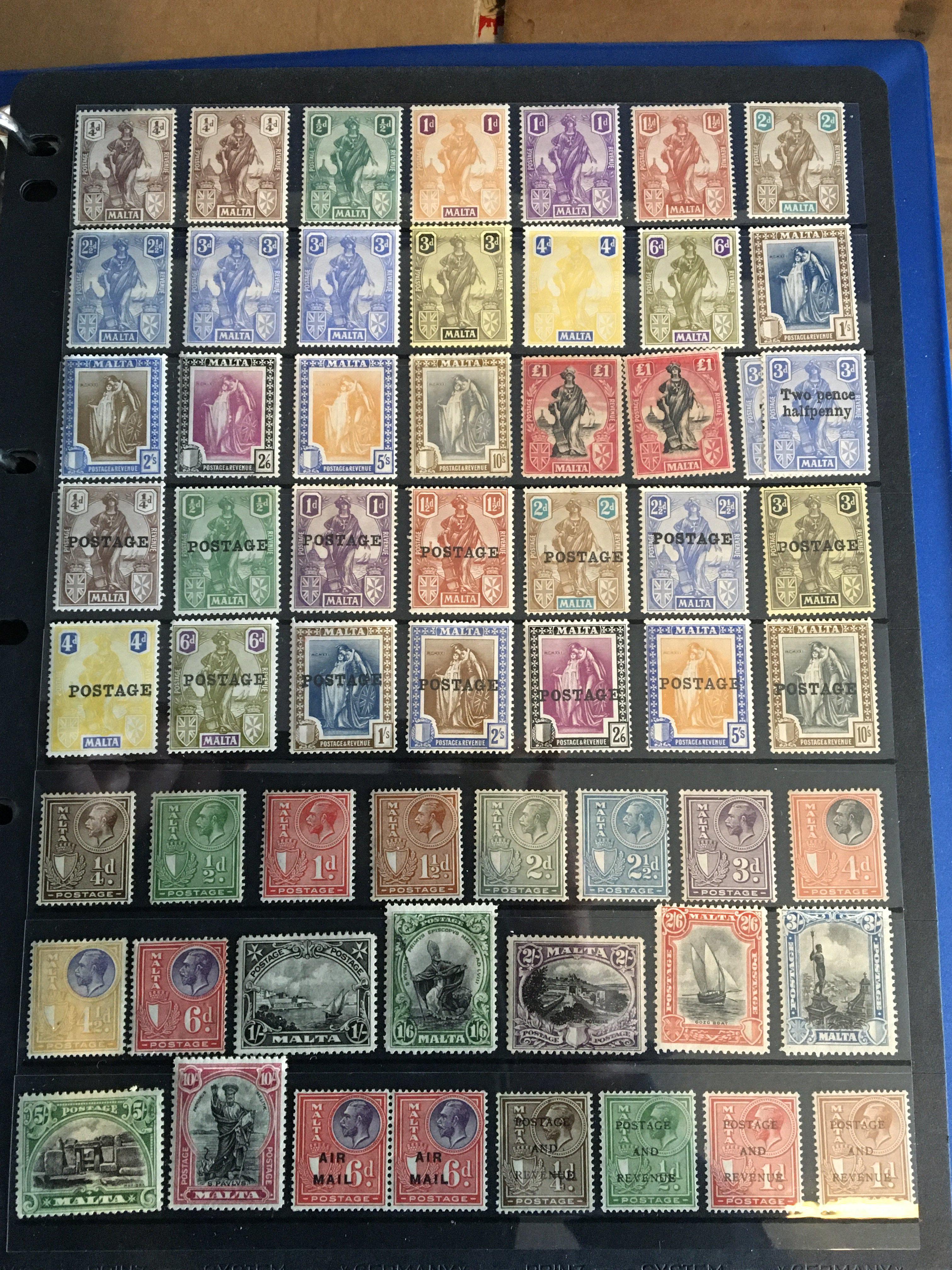 An album containing a good collection of stamps Ma - Image 2 of 3