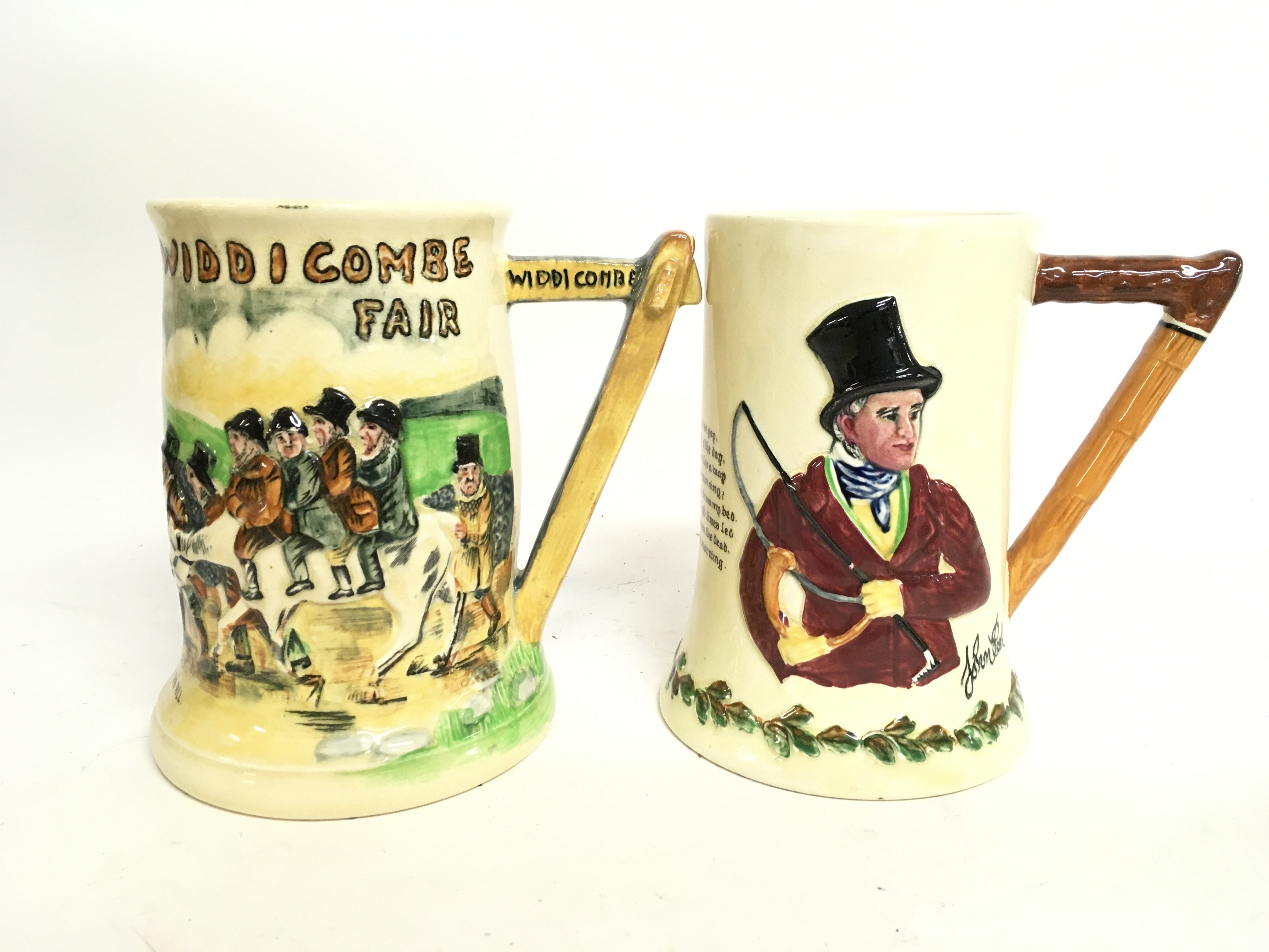 Crown Devon Fieldings musical jugs and World War O - Image 4 of 6