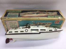 A boxed Avon model of a motorboat. Shipping catego