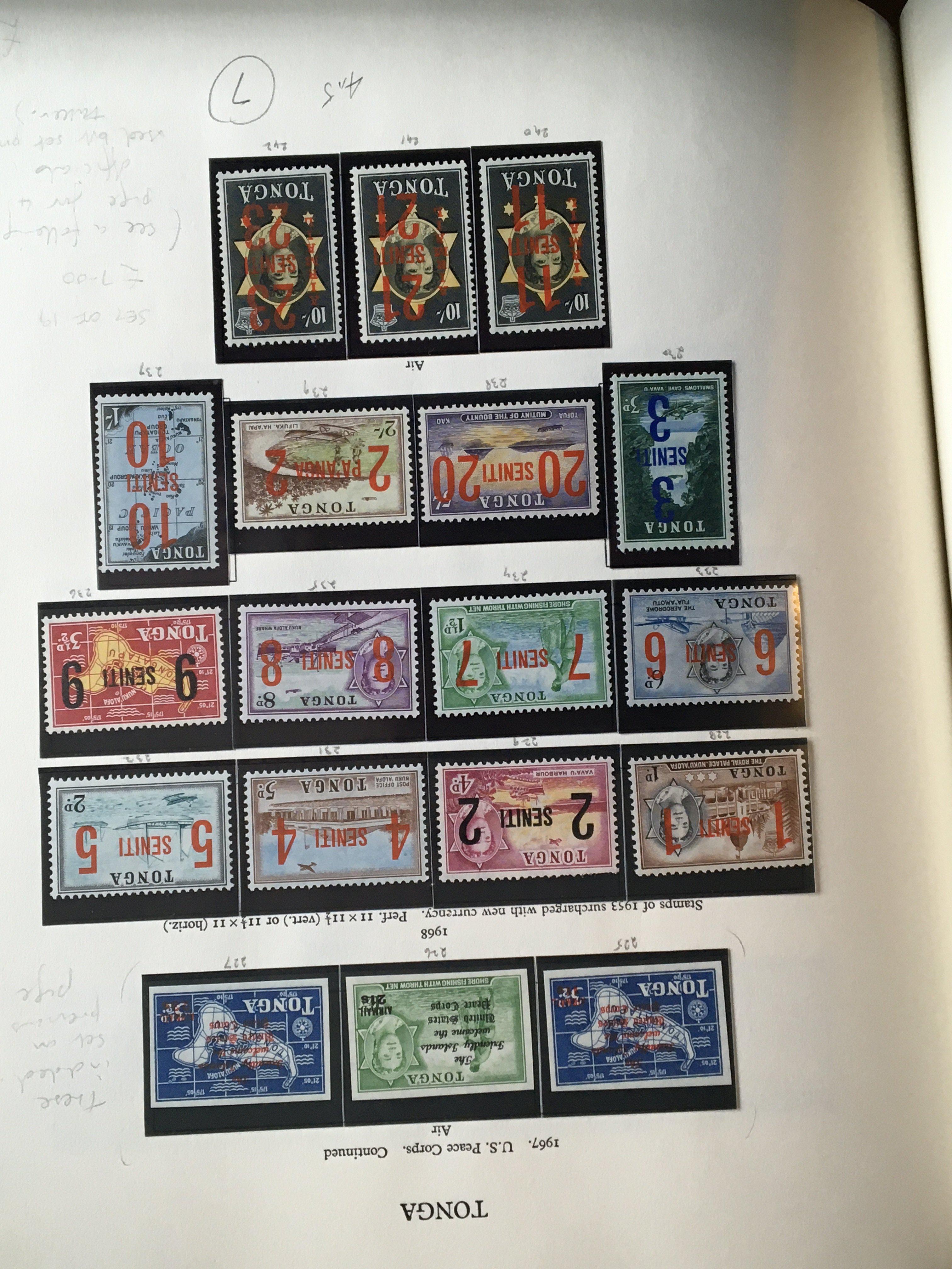 A collection of eleven stamp albums. An album cont - Image 6 of 6