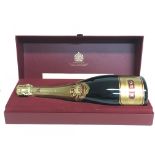 A boxed bottle of Krug Grande Cuvee, this lot cann