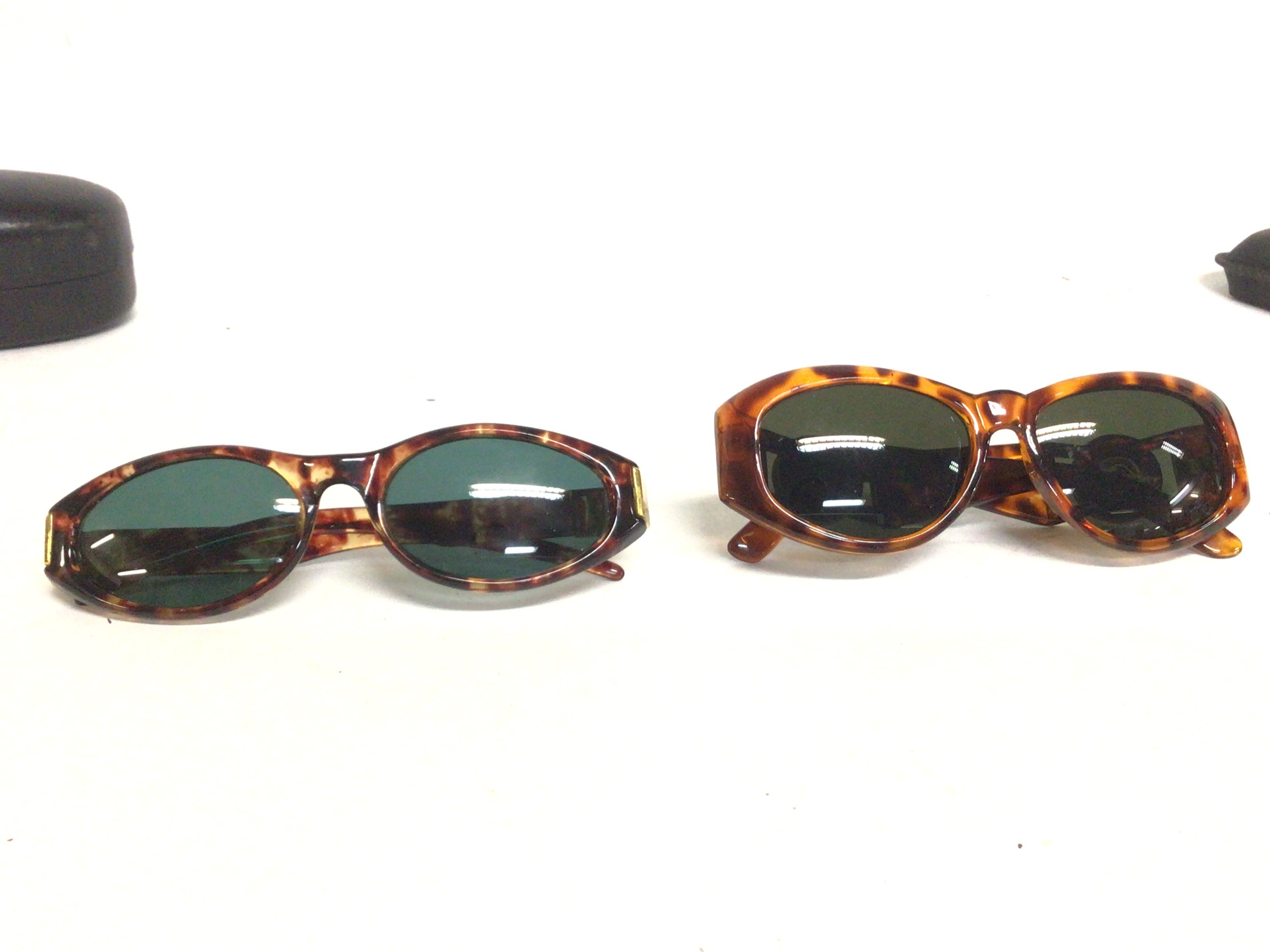 A collection of designer style sunglasses. Postage - Image 3 of 4