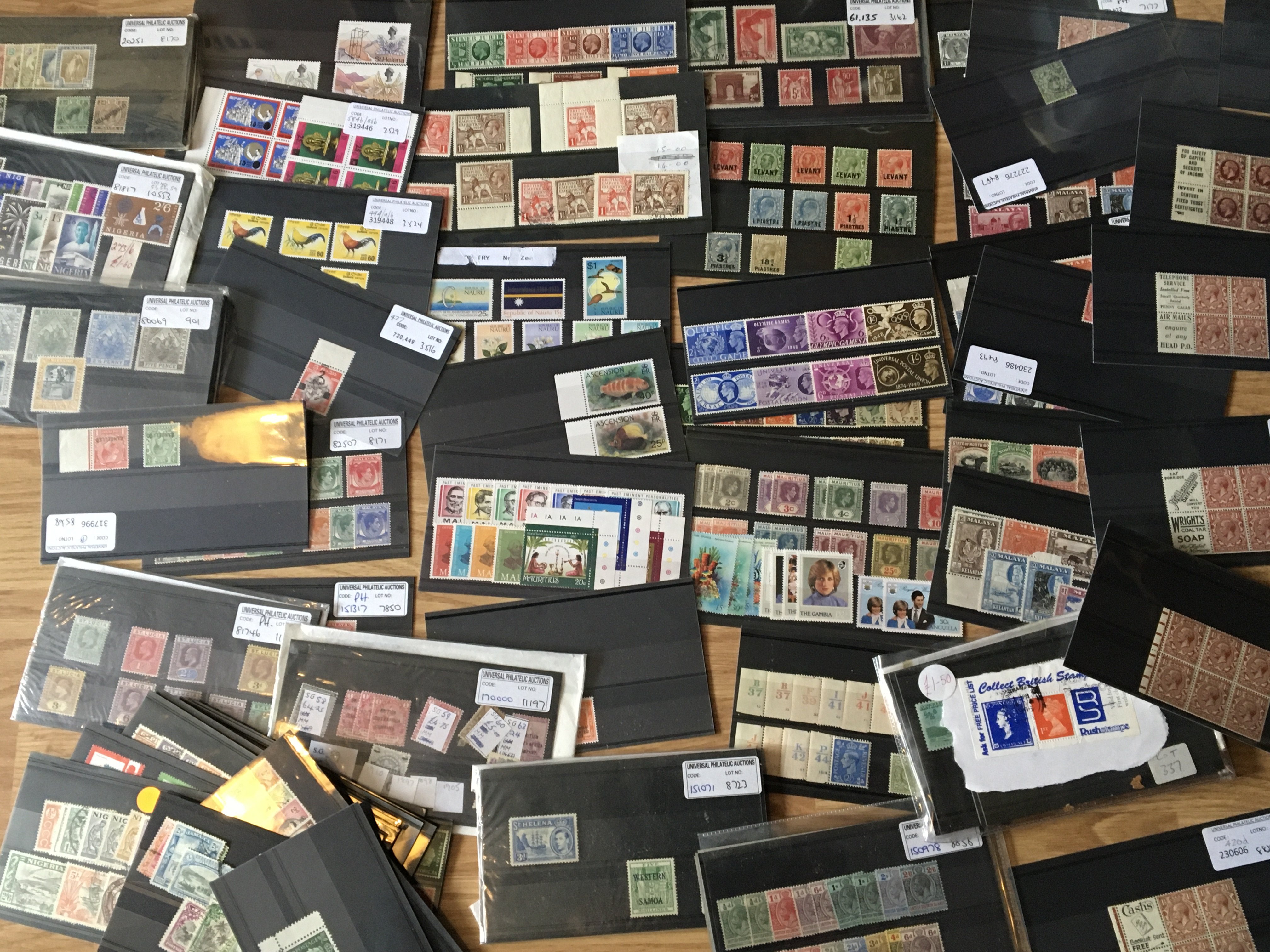A good collection of well presented stamps mainly