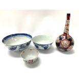 Group lot of Oriental porcelain, 19th Century Chin