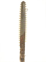 A sawfish rostrum bill, 52cm long. Postage categor