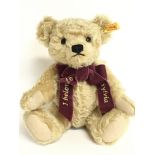 Sylvia Steiff bear, approximately 20cm tall. Posta