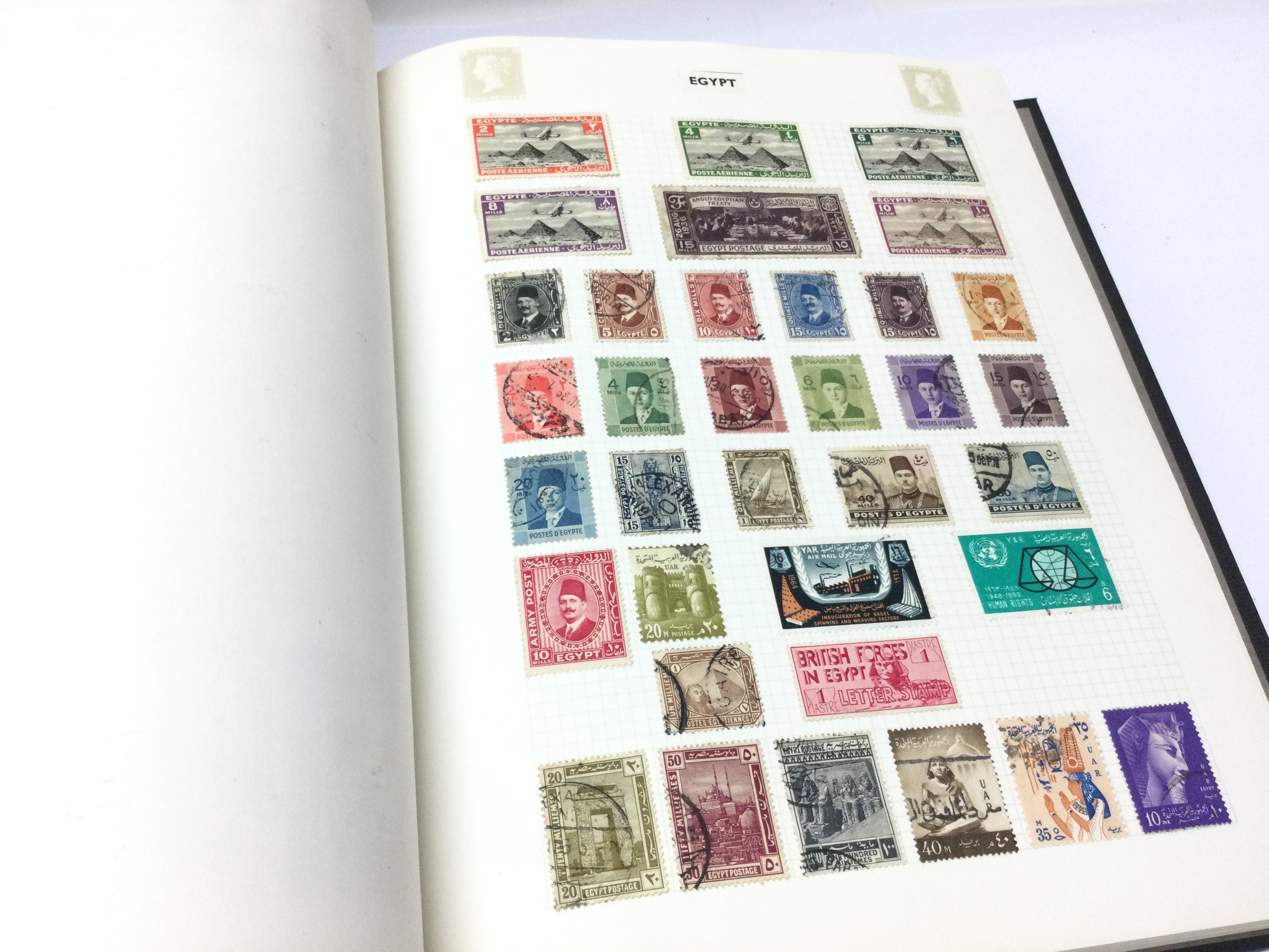 Stanley Gibbons stamp album and a collection of lo - Image 4 of 11