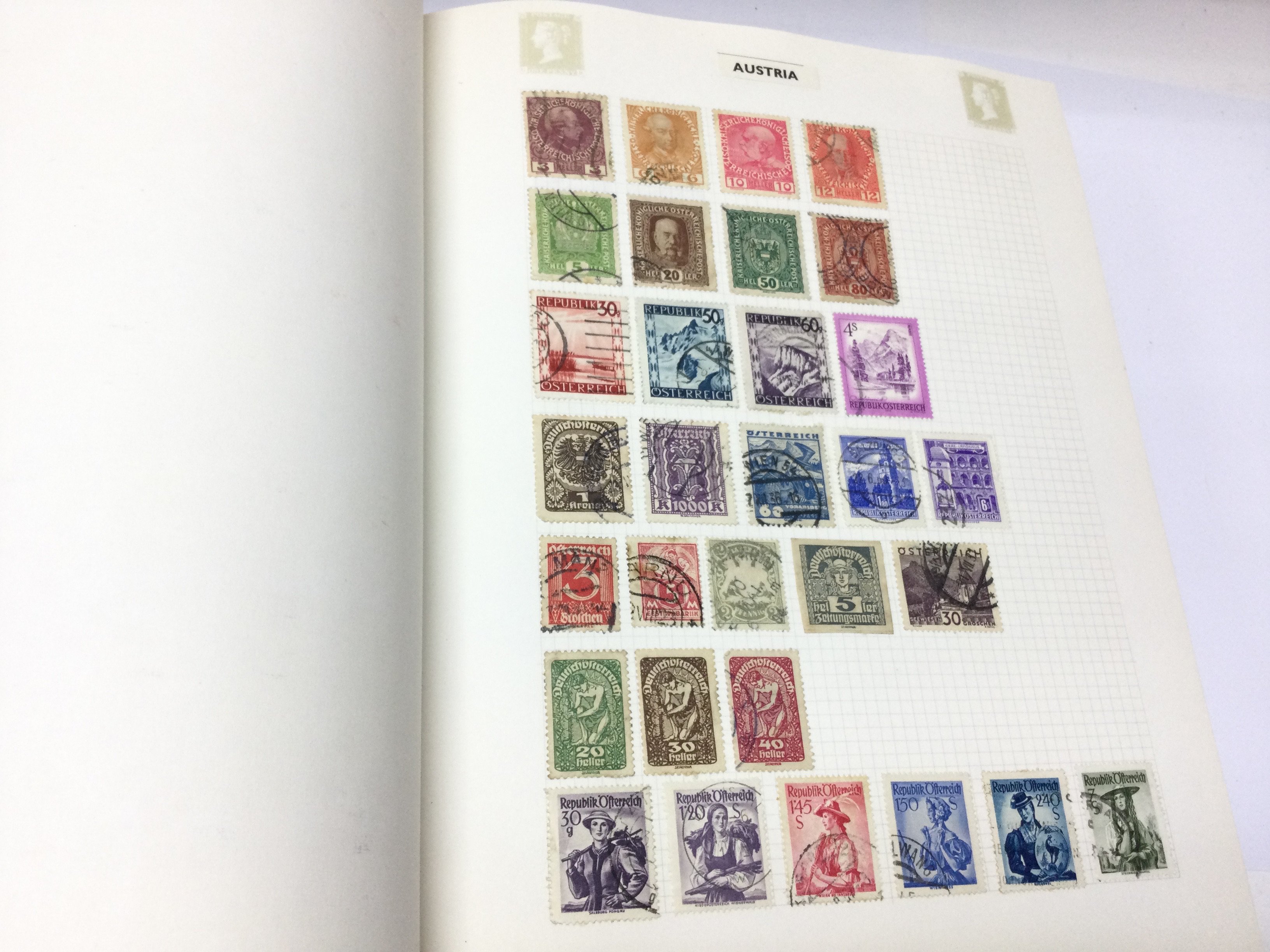 Stanley Gibbons stamp album and a collection of lo - Image 9 of 11