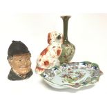 A Collection of late Victorian porcelain items inc