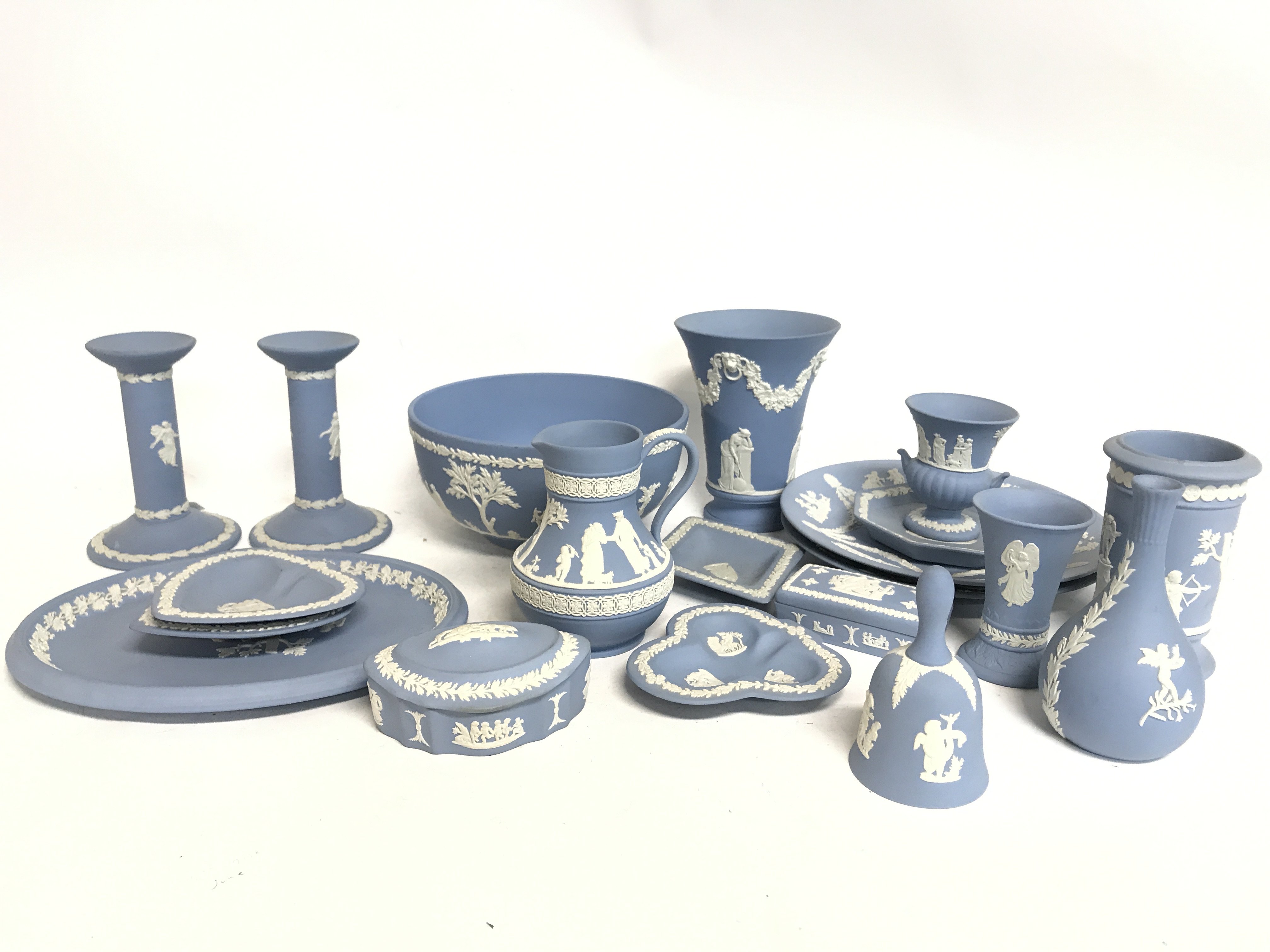 A Collection of Wedgwood Jasperware most in origin