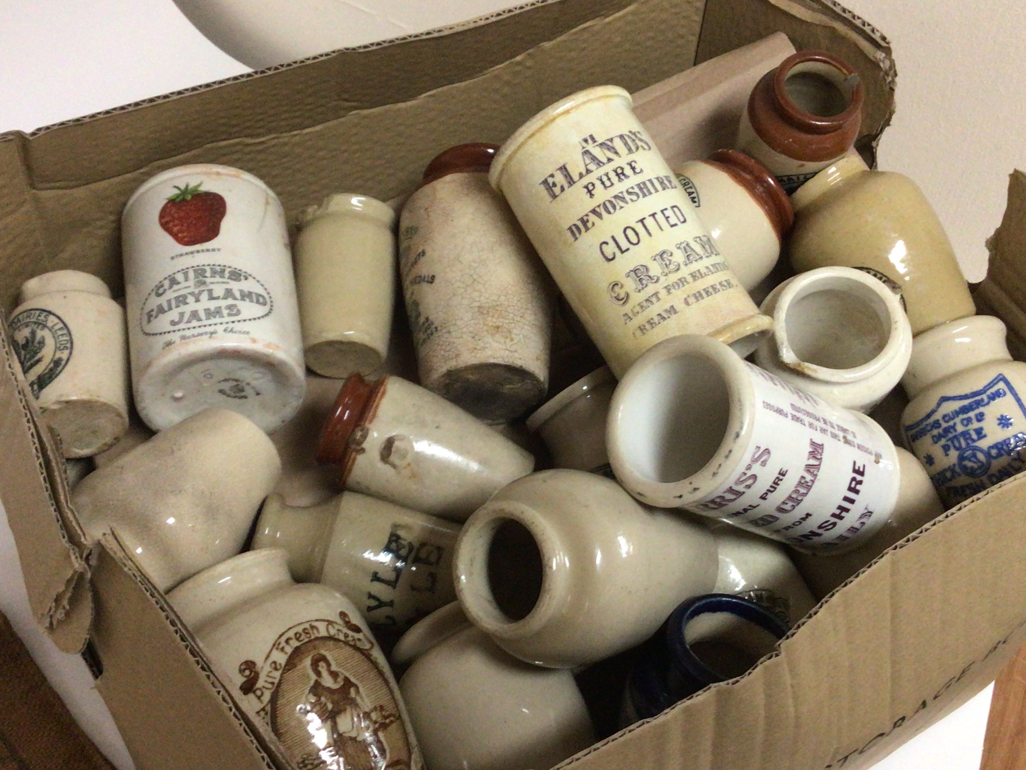 A good collection of Victorian and later stoneware