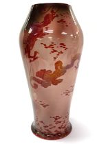 A Bernard Moore FlambÃ© vase with Dragon decoratio