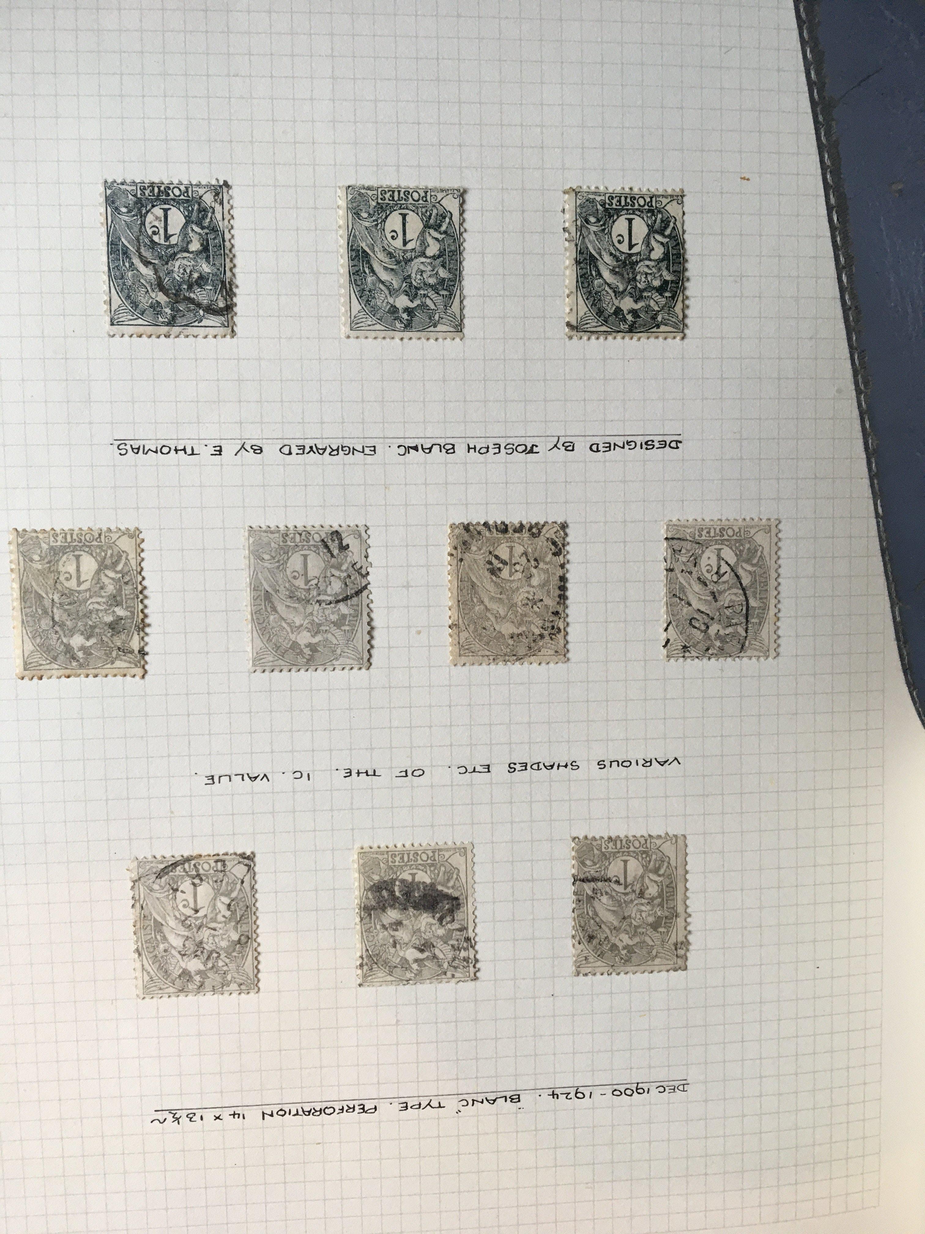 A collection of eleven stamp albums. An album cont - Image 3 of 6