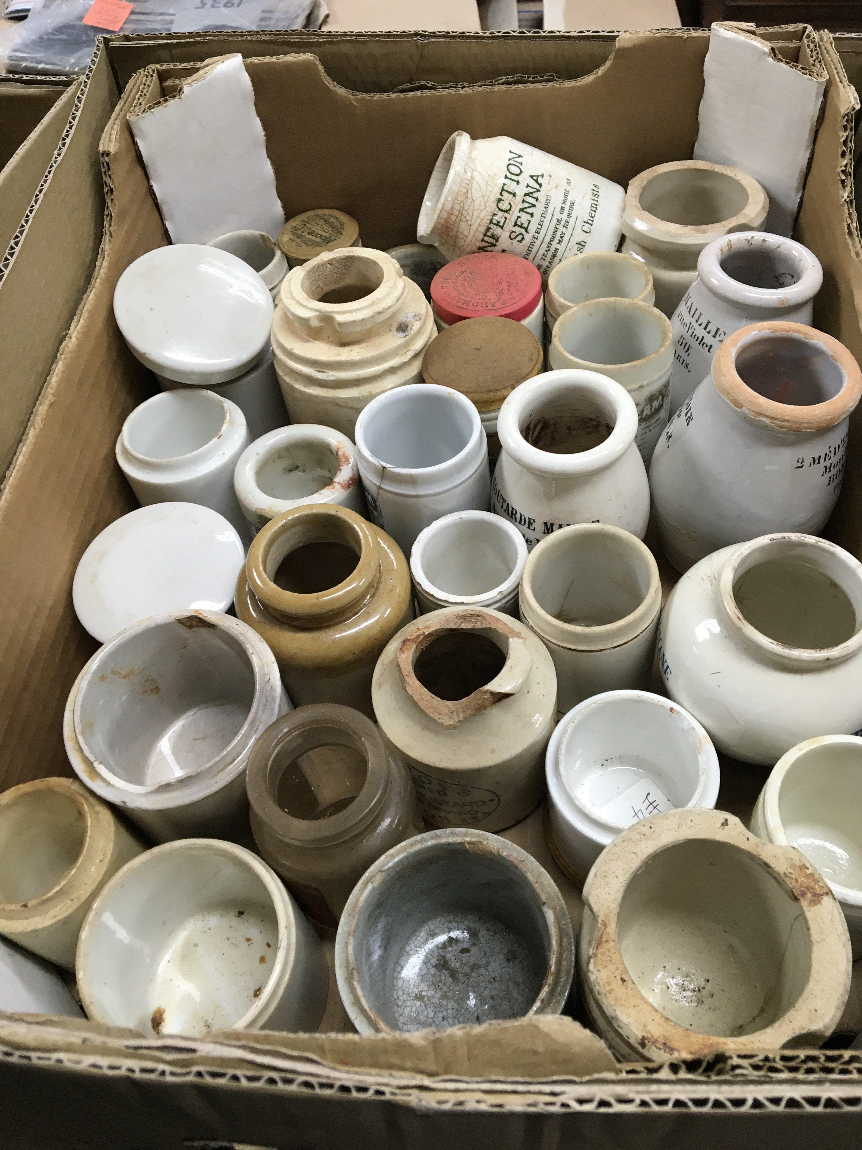 A large collection of Victorian stoneware and cera